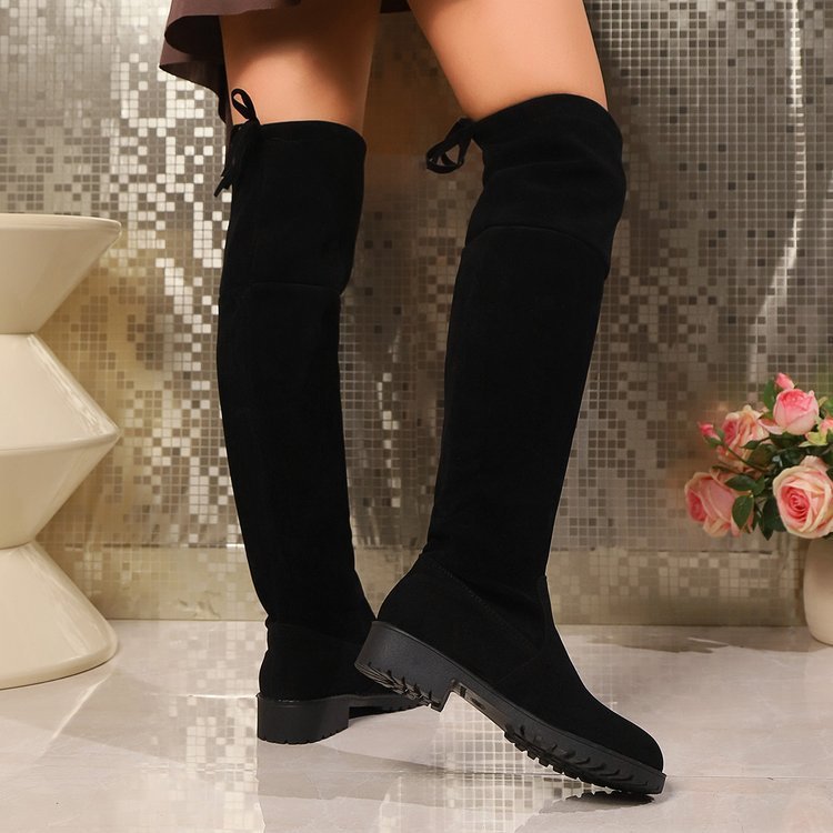 Damen High Platform Overknee-Stiefel – Stylisch, Modern & Selbstbewusst
